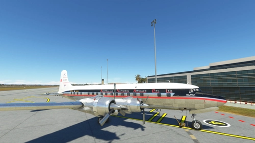 PMDG DC-6B Australian National Airways VH-INS ''Beltana'' Repaint