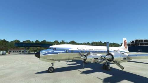 PMDG DC-6B LACSA Lineas Aereas Costarricenses -  TI-1018C ''Cariari'' Repaint
