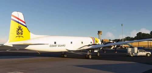 PMDG DC6 Dutch Caribbean Coast Guard