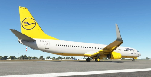 PMDG Lufthansa Gelb (D-ABFW)