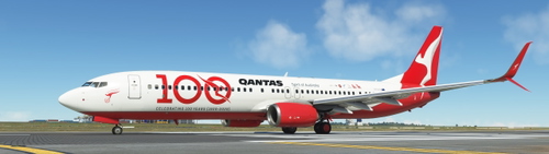 PMDG QANTAS 100TH Anniversary 737-900er Livery