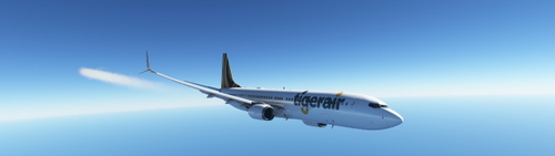 PMDG TIGERAIR AUSTRALAIA LIVERY  737-900ER  8K