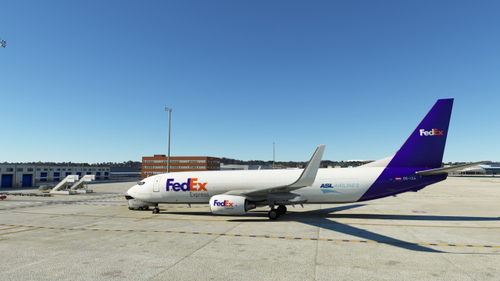 PMDG737-800 BCF FEDEX/ASL (OE-IXA)