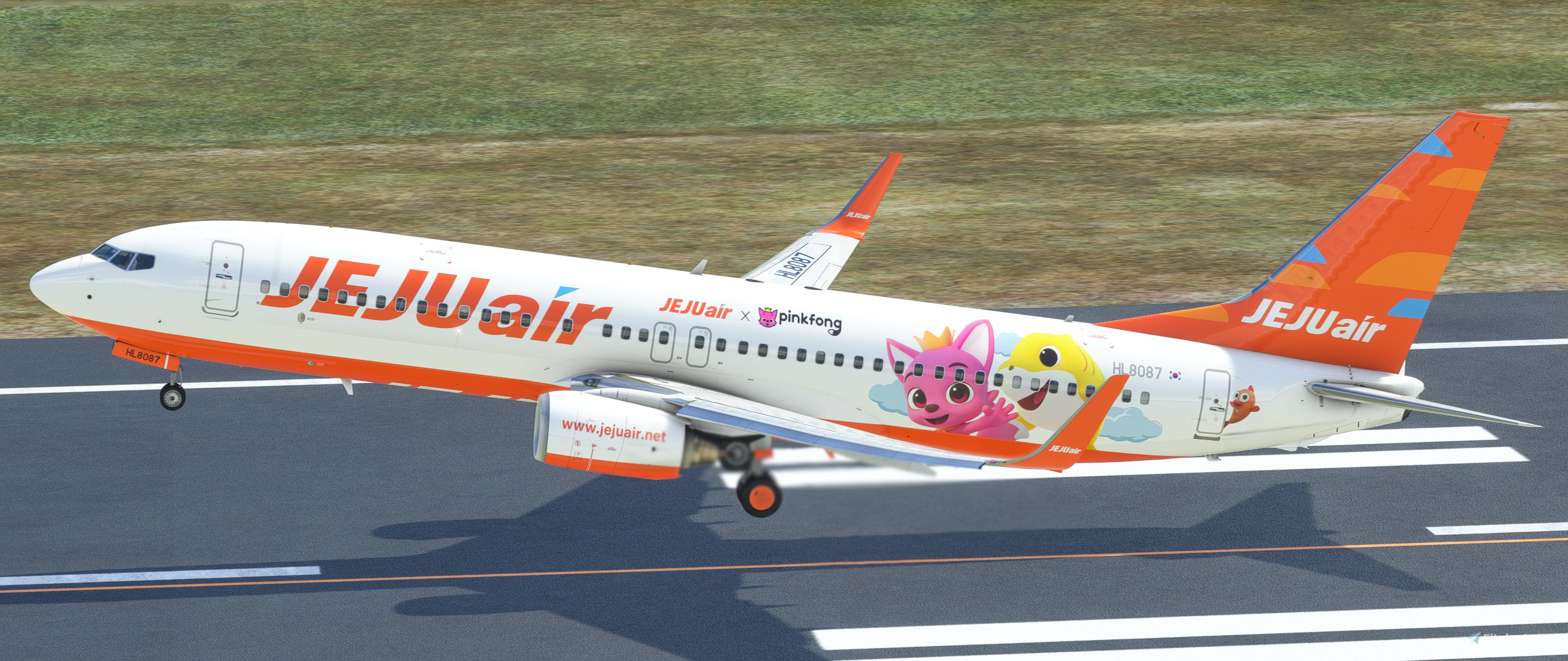 SKYMARK JA73AB Pikachu JET BC1 (2021) for Microsoft Flight