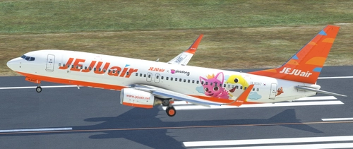 PMDG737-800 JEJU AIR HL8087 (Pinkfong-2018)