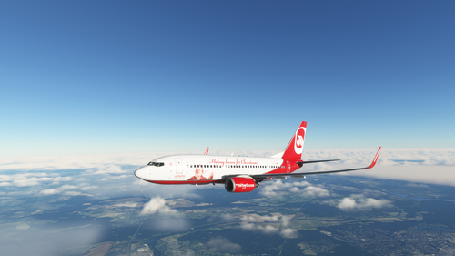 PMDG 737-700 Air Berlin Santa Clause Tour 2012 (D-AGER)
