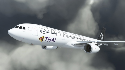 PMP A330-300 Thai Airways Star Alliance | 4K | Discontinued