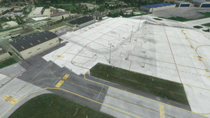 Poland EPWA Warsaw Chopin Airport Ground textures thumbnail 8