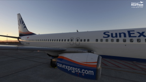 Project Real Fleet by fOrZaONDER - SunExpress TC-SOY (4K) Livery with Cabin, PMDG Boeing 737-800 thumbnail 8