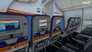 Project Real Fleet by fOrZaONDER - SunExpress TC-SOY (4K) Livery with Cabin, PMDG Boeing 737-800 thumbnail 14