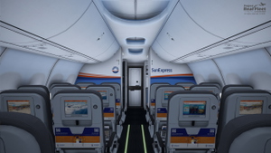 Project Real Fleet by fOrZaONDER - SunExpress TC-SOY (4K) Livery with Cabin, PMDG Boeing 737-800 thumbnail 17