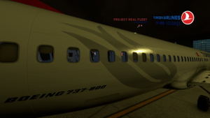 Project Real Fleet by fOrZaONDER, Turkish Airlines TC-JHS 4K Livery w/ Cabin, MSFS PMDG Boeing 738 thumbnail 9