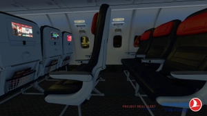 Project Real Fleet by fOrZaONDER, Turkish Airlines TC-JHS 4K Livery w/ Cabin, MSFS PMDG Boeing 738 thumbnail 19