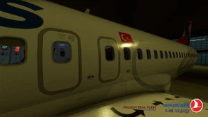 Project Real Fleet by fOrZaONDER, Turkish Airlines TC-JHS 4K Livery w/ Cabin, MSFS PMDG Boeing 738 thumbnail 20