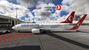 Project Real Fleet by fOrZaONDER, Turkish Airlines TC-JHS 4K Livery w/ Cabin, MSFS PMDG Boeing 738 thumbnail 4