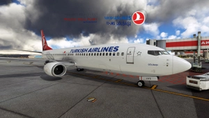 Project Real Fleet by fOrZaONDER, Turkish Airlines TC-JHS 4K Livery w/ Cabin, MSFS PMDG Boeing 738 thumbnail 5