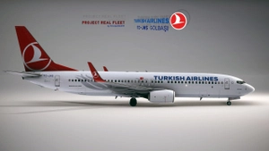 Project Real Fleet by fOrZaONDER, Turkish Airlines TC-JHS 4K Livery w/ Cabin, MSFS PMDG Boeing 738 thumbnail 3