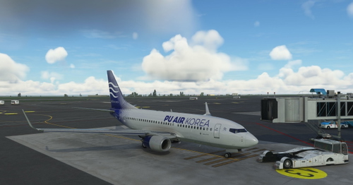 PU AIR KOREA PMDG Boeing 737-700 Livery [8K]