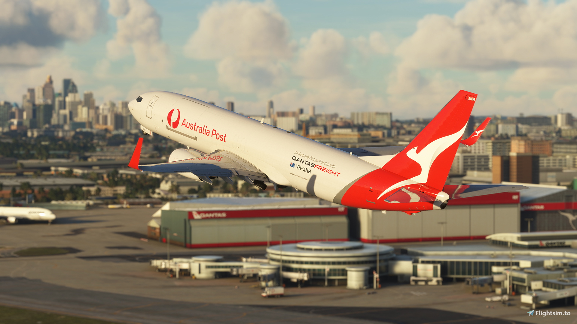 Qantas Freight VH-XNH 2016 - Image 1