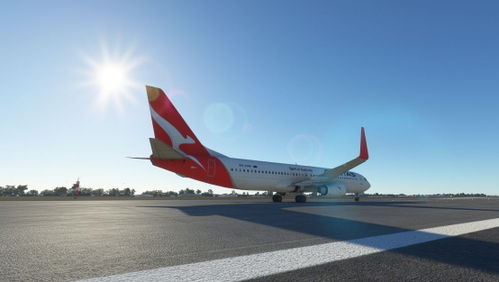   QANTAS    B73 X  Project 