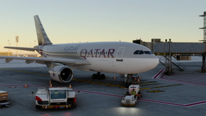 Qatar Airways Airbus A310-300 (A7-AFE) 8K thumbnail 2