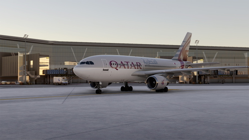 Qatar Airways Airbus A310-300 (A7-AFE) 8K