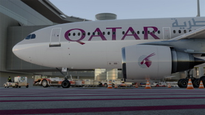 Qatar Airways Airbus A310-300 (A7-AFE) 8K thumbnail 8