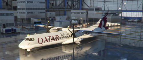 Qatar ATR 72 [Working Cockpit Version]