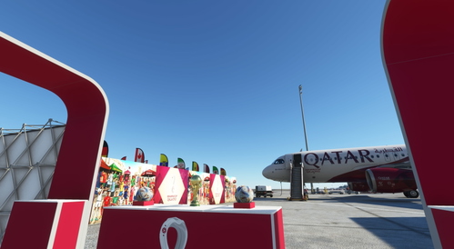 Qatar World Cup 2022 Arrival Stand OTHH Hamad International 
