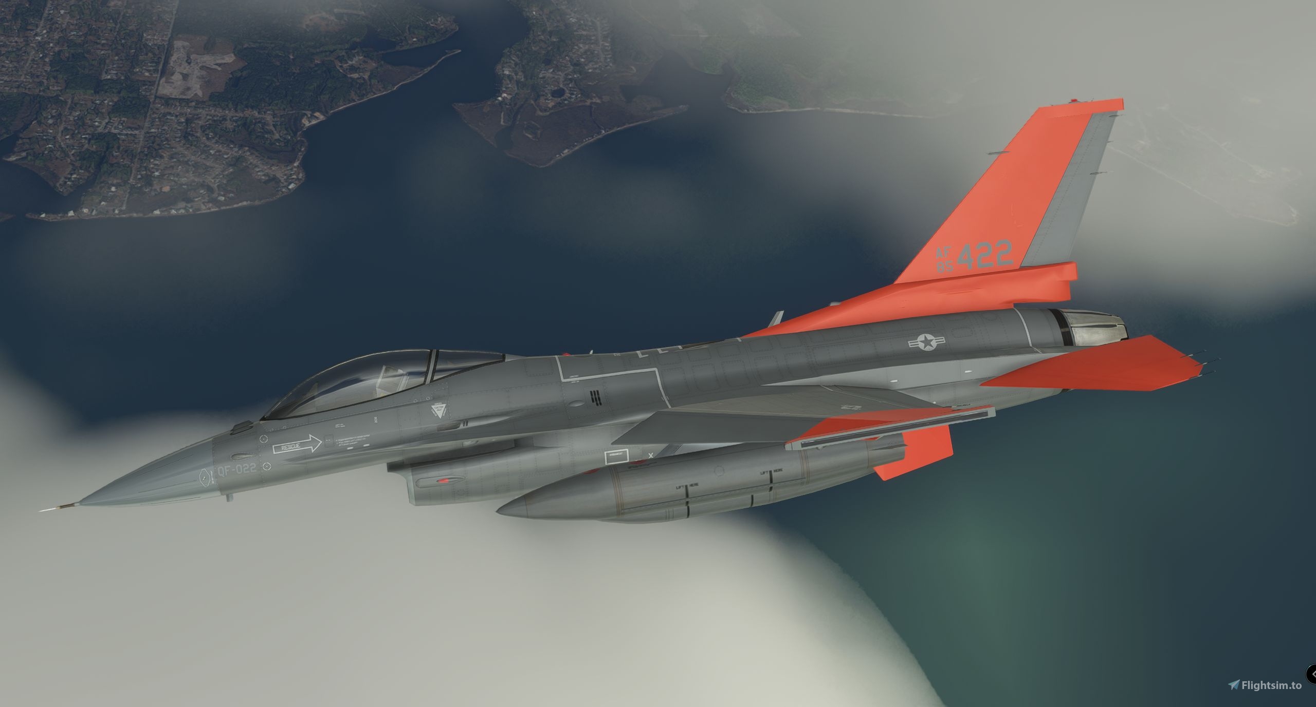 QF-16 HaveGlass Zombie Vipers for SC Designs F-16 のために 