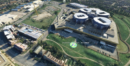 Queen's Hospital Helipad Romford