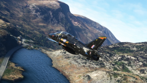 RAF 4 Sqn Hawk T.1A (Fictional) 