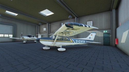 Reims FR172 Reims Rocket D-EVFR Retro&Modern 2 in 1 package VFR-Flightsimmer