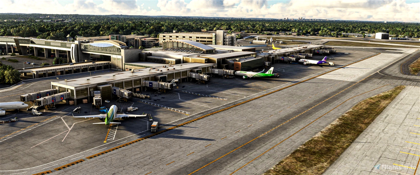 FLY 2 HIGH - KPVD - Rhode Island T.F. Green Intl. Airport for MSFS