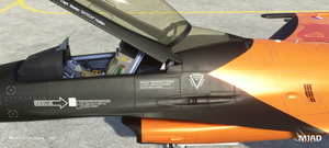 RNLAF F-16 Demoteam 2009-2013 "Orange Lion" thumbnail 8