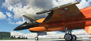RNLAF F-16 Demoteam 2009-2013 "Orange Lion" thumbnail 10