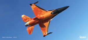 RNLAF F-16 Demoteam 2009-2013 "Orange Lion" thumbnail 15