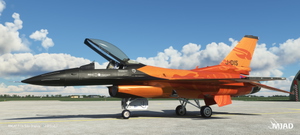 RNLAF F-16 Demoteam 2009-2013 "Orange Lion" thumbnail 4