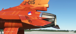 RNLAF F-16 Demoteam 2009-2013 "Orange Lion" thumbnail 3