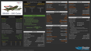 Robin DR400 - Checklists & Procedures thumbnail 1