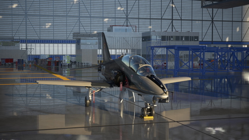 Romanian Air Force IAR-99 HAWK (T-45 livery)