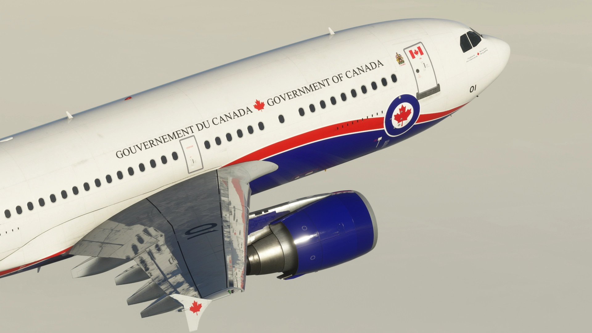 Royal Canadian Air Force (RCAF) 15001 - IniBuilds A310 - Image 1