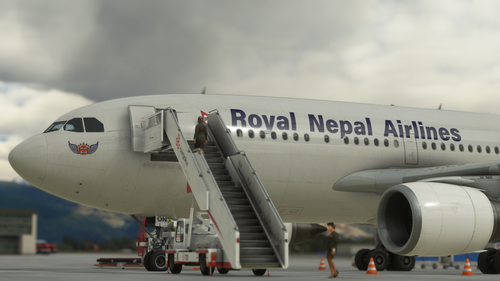 Royal Nepal Airlines (D-APON)-INIBUILDS A310
