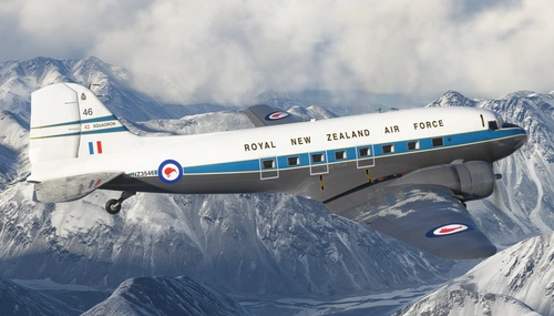 Royal New Zealand Air Force ZK-DAK (Classic) | NZ3546 | Aeroplane Heaven DC-3 Dakota
