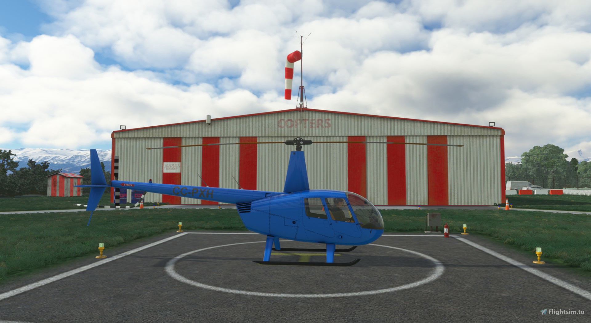 RSP R-44 CC-PXH のために Microsoft Flight Simulator | MSFS