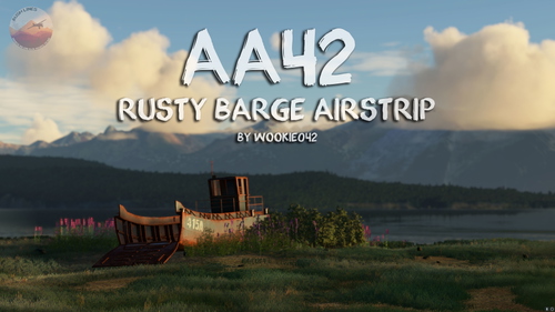 Rusty Barge Airstrip, AA42, Alaska, USA