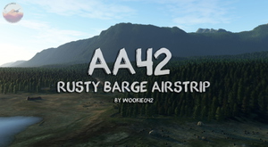 Rusty Barge Airstrip, AA42, Alaska, USA thumbnail 14