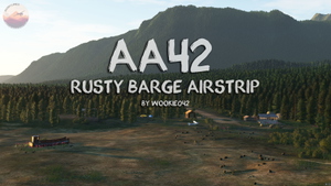 Rusty Barge Airstrip, AA42, Alaska, USA thumbnail 7