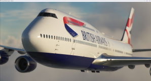 Salty Simulations | Boeing 747-8i | BRITISH AIRWAYS | G-CIVF thumbnail 2