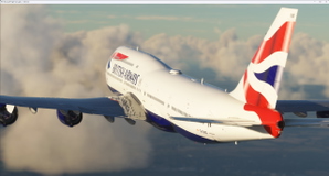Salty Simulations | Boeing 747-8i | BRITISH AIRWAYS | G-CIVF thumbnail 4